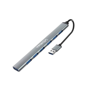 Hub USB C Treqa USB-730 de 7 Puertos