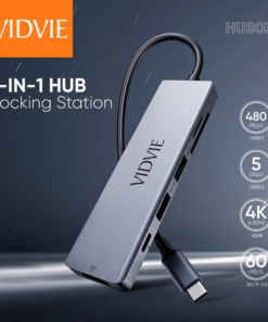 Hub USB C Vidvie HUB03 6 en 1 removebg preview pronet