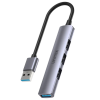 Hub USB Unitek H1208A de 4 Puertos