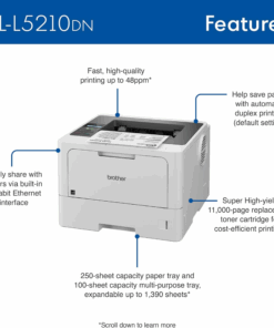Impresora Láser Brother HL-L5210DN Impresora Laser Brother HL L5210DN removebg preview pronet Impresora Laser Brother HL L5210DN removebg preview pronet