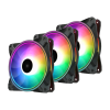 Kit X3 Fan DeepCool RF120 FS Negro