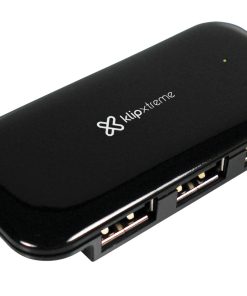 KlipX Hub Slim 4 Ports 2.0 USB Black 3