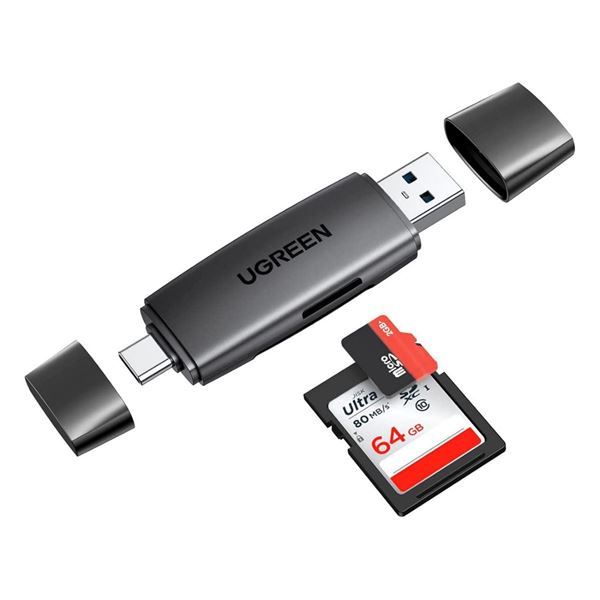 Lector de memoria USB C y USB A Ugreen CM304