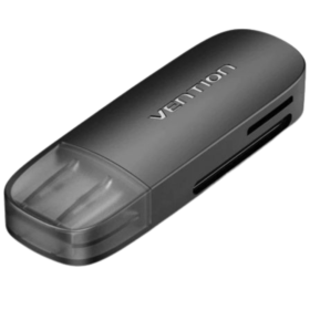 Lector de Memoria SD y TF Vention CLEB0 Lector de Memoria SD y TF Vention CLEB0