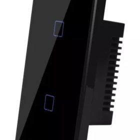 Llave Sonoff 2 Teclas Negras