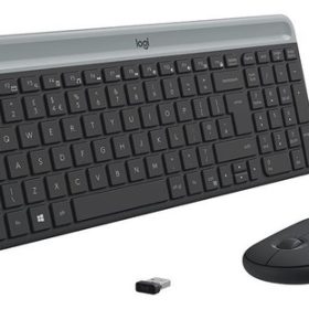 Combo Teclado y Mouse Logitech Mk470 Slim Inalambrico Combo Teclado y Mouse Logitech Mk470 Slim Inalambrico