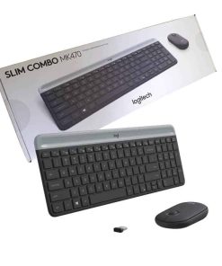 Combo Teclado y Mouse Logitech Mk470 Slim Inalambrico Logitech Mk470 box Logitech Mk470 box