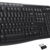 Logitech Teclado y Mouse inalambricos MK270