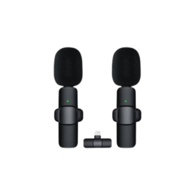 Micrófono Solapero Doble para Celular K9-IOS Micrófono Solapero Doble para Celular K9-IOS