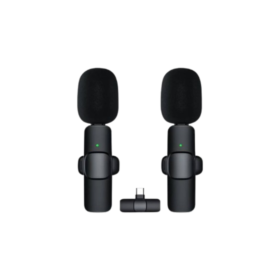 Micrófono Solapero Doble para Celular K9 USB C