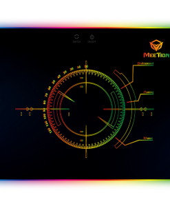 Mouse Pad con RGB Meetion MT P010 pronet maldo uy