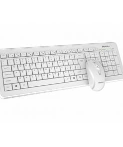 Mouse y teclado inalámbrico Meetion MT-C4120 Blanco