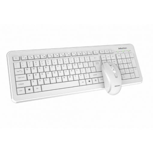 Mouse y teclado inalámbrico Meetion MT-C4120 Blanco