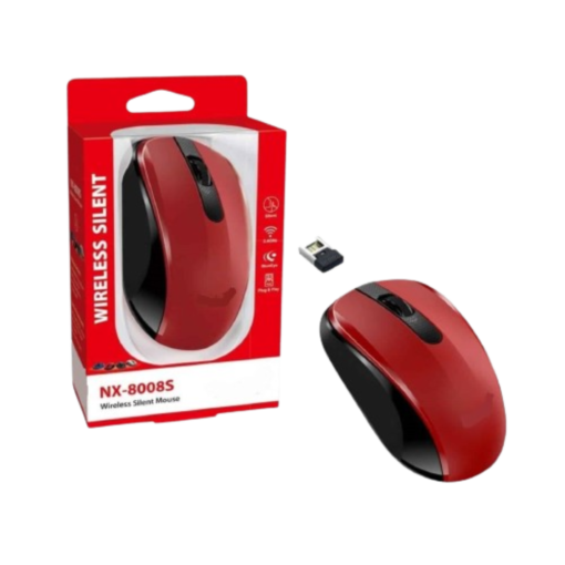 Mouse Genius NX 8008S Rojo y Negro removebg preview 1