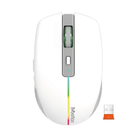 Mouse Inalámbrico Meetion BTM002 Blanco