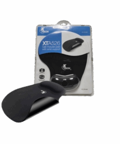 Mouse Pad con Apoya Muñeca Xtech XTA-526 Negro