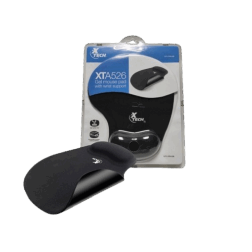 Mouse Pad con Apoya Muñeca Xtech XTA-526 Negro