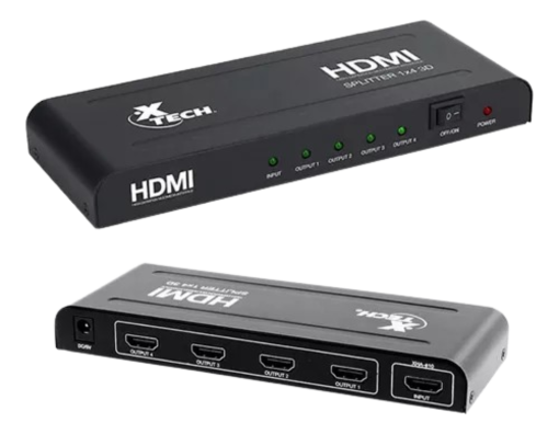 Multiplicador HDMI Xtech XHA410