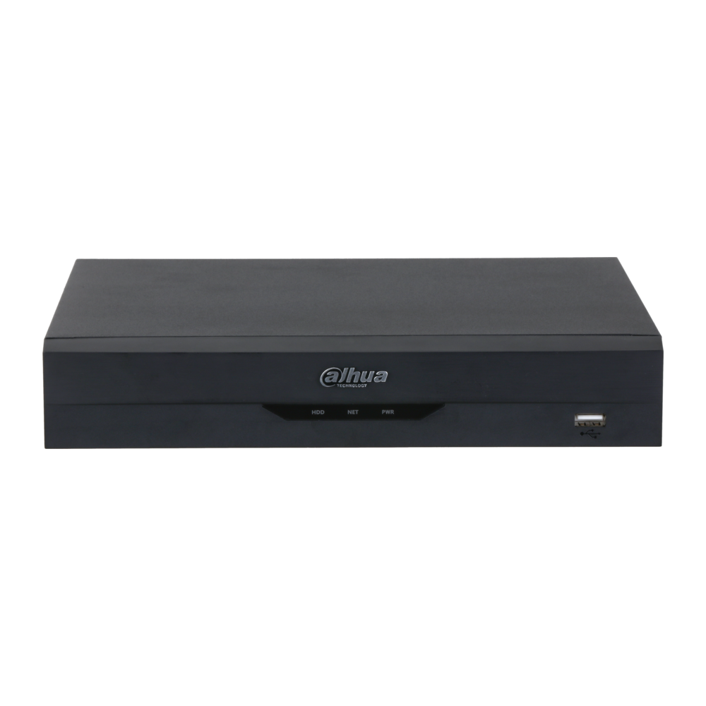 NVR Dahua DHI-NVR2108HS-I2 de 8 Canales WizSense NVR2108HS I2 frontal NVR Dahua NVR2108HS-I2 vista frontal