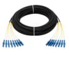 Bobina de Fibra Optica SM 12 Fibras LC/UPC de 100 Metros