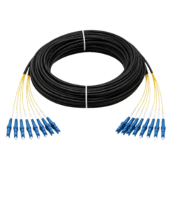 Bobina de Fibra Optica SM 12 Fibras LC/UPC de 100 Metros