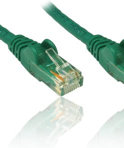 Patch cord cat6 color verde 3 metros Patch cord cat6 color verde 5 metros PRONET UY Patch cord cat6 color verde 5 metros PRONET UY