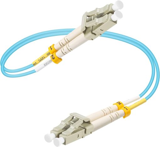 Patch cord de fibra optica duplex LC MM OM3 PRONET