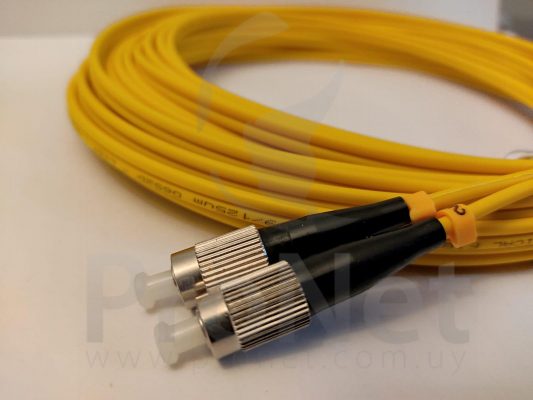 Patch cord fibra monomodo FC 8 metros