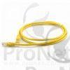 Patch cord cat6 1 metro amarillo