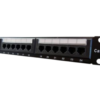 Patchera Rackeable Cat6E de 24 Puertos