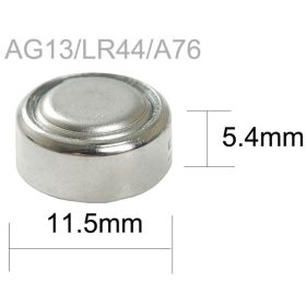 Pilas LR44 AG13-AG367-A76 Alcalina Pilas LR44 AG13-AG367-A76 Alcalina