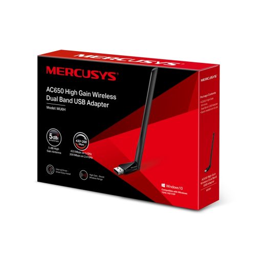 Placa de Red USB Mercusys MU6H Doble Banda