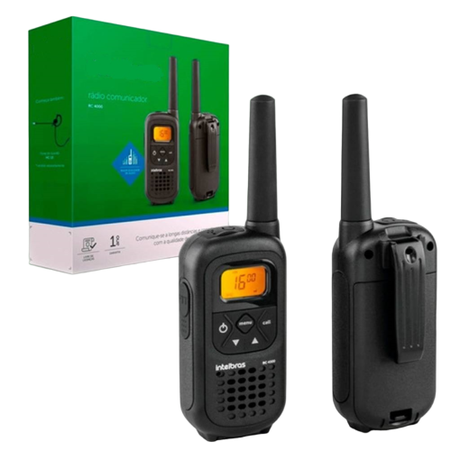 Radio Comunicador Intelbras RC 4002 Pack X2