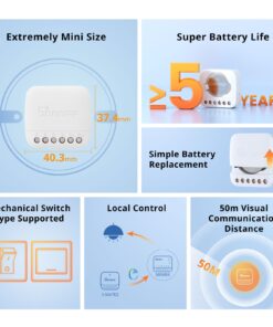 Switch Sonoff DIY S-MATE MiniR3 - Imagen 2