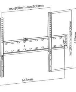 Soporte LCD KL216 46F Brateck PRONET