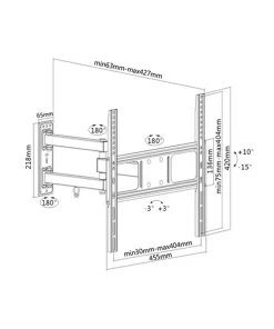 Soporte de pared para TV de 32 a 55 pulgadas