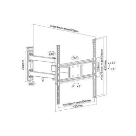 Soporte de pared para TV de 32 a 55 pulgadas