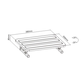 Soporte para Pies Brateck FR-09 Soporte para Pies Brateck FR-09