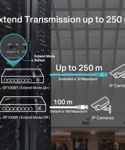 Switch 8 puertos con POE en 4 puertos Switch 8 puertos con POE en 4 puertos CCTV Switch 8 puertos con POE en 4 puertos CCTV