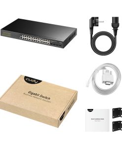 Switch Gigabit Cudy GS2024S2 de 24 Puertos Switch Gigabit Cudy GS2024S2 de 24 Puertos pronet uy Switch Gigabit Cudy GS2024S2 de 24 Puertos pronet uy