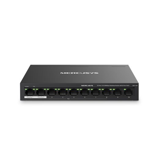 Switch Mercusys de 10 Puertos MS110P