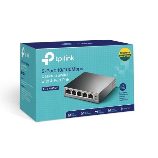 Switch Tp-Link TL-SF1005P con PoE