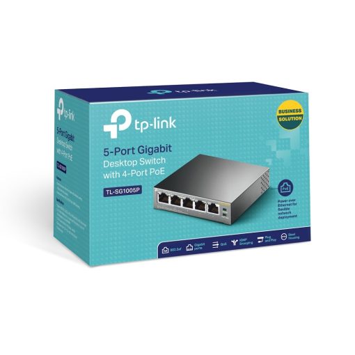 Switch de 5 Puertos Tp-Link TL-SG1005P