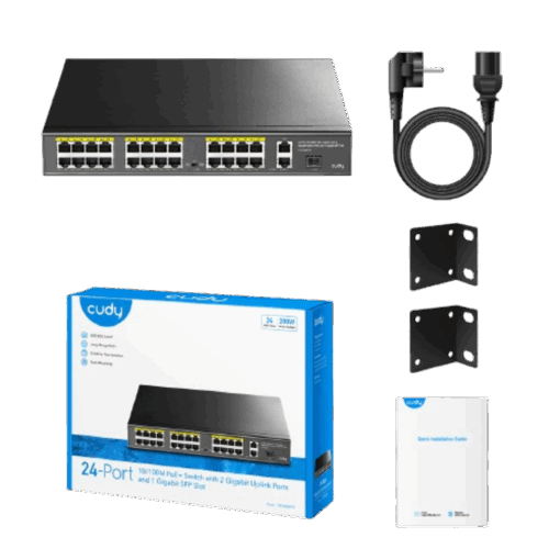 Switch Cudy 24P Gigabit y PoE GS1028PS2