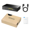 Switch Cudy GS1005PTS1 5 Puertos PoE y 1 SFP