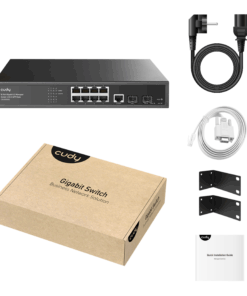 Switch Cudy Gigabit y PoE 8P GS2008PS2 Switch Cudy Gigabit y PoE 8P GS2008PS2 removebg preview pronet Switch Cudy Gigabit y PoE 8P GS2008PS2 - 2