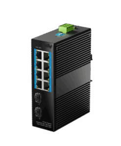 Switch Industrial ProLink 8 Puertos PoE + 2 SFP