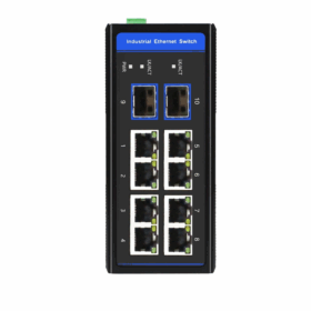 Switch Industrial ProLink 8 Puertos PoE + 2 SFP