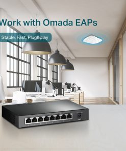 Swtich TP-Link de 8 puertos con PoE en 4