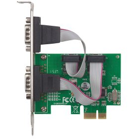 Tarjeta Serial X2 Port PCI Express Manhattan